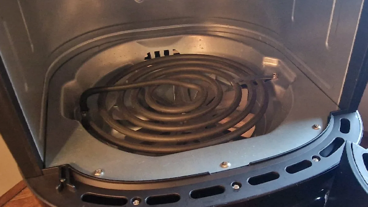 air fryer heating element mesh guard