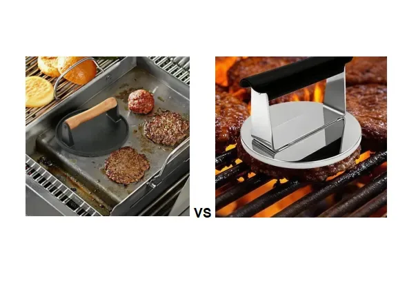 air fryer vs cast iron smash burger