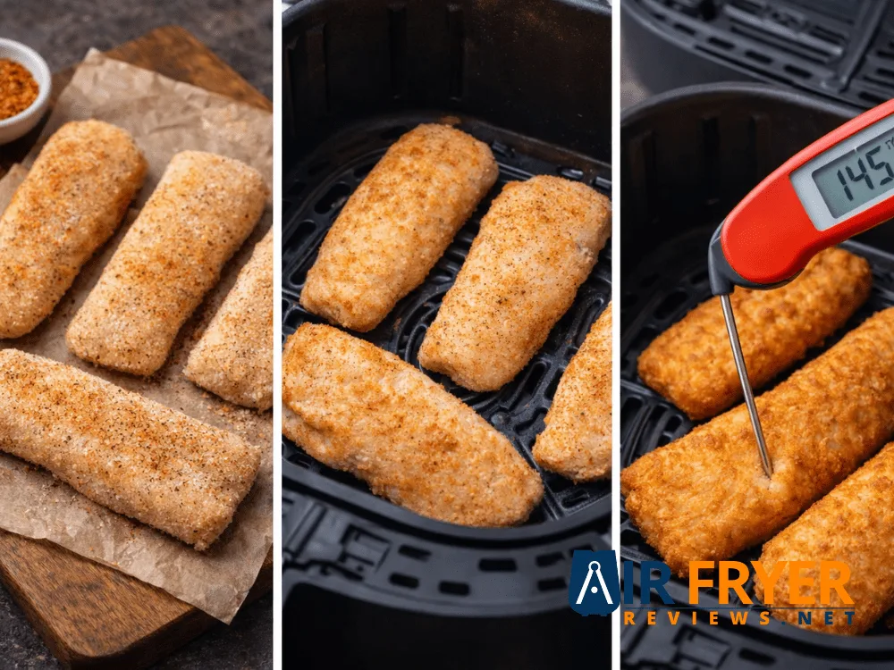 fish internal temperature air fryer
